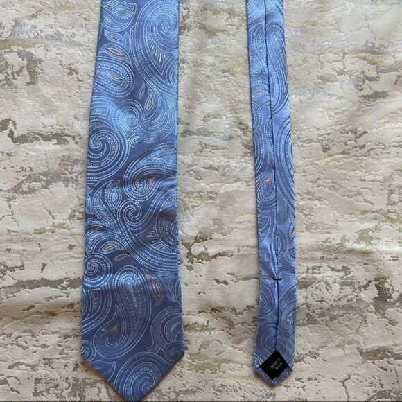 Michael Kors 100% Silk Paisley Tie - Picture 1 of 11